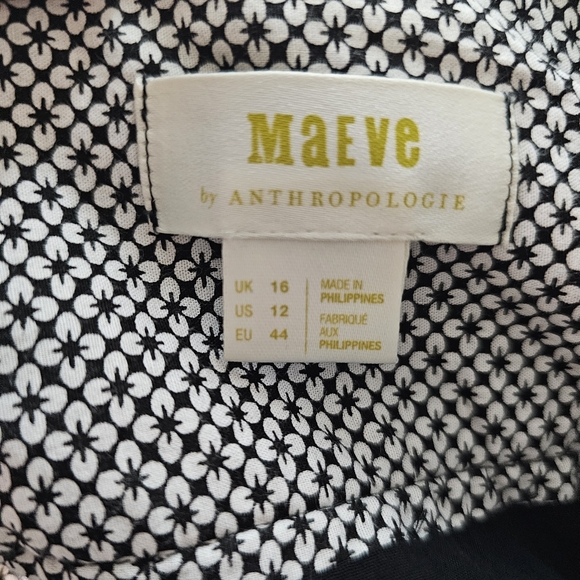 Maeve Anthropologie Blue Plaid Mini Skirt In 12 - Picture 6 of 8